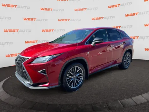 Red 2019 Lexus RX 350 F Sport for sale in West Valley City, UT