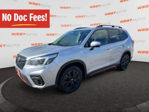 Silver 2021 Subaru Forester Sport for sale in West Valley City, UT