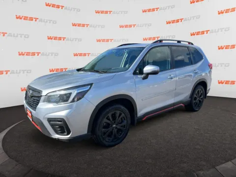 Silver 2021 Subaru Forester Sport for sale in West Valley City, UT
