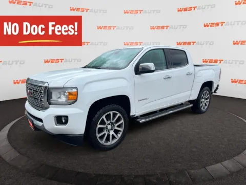 White 2018 GMC Canyon Denali for sale in West Valley City, UT