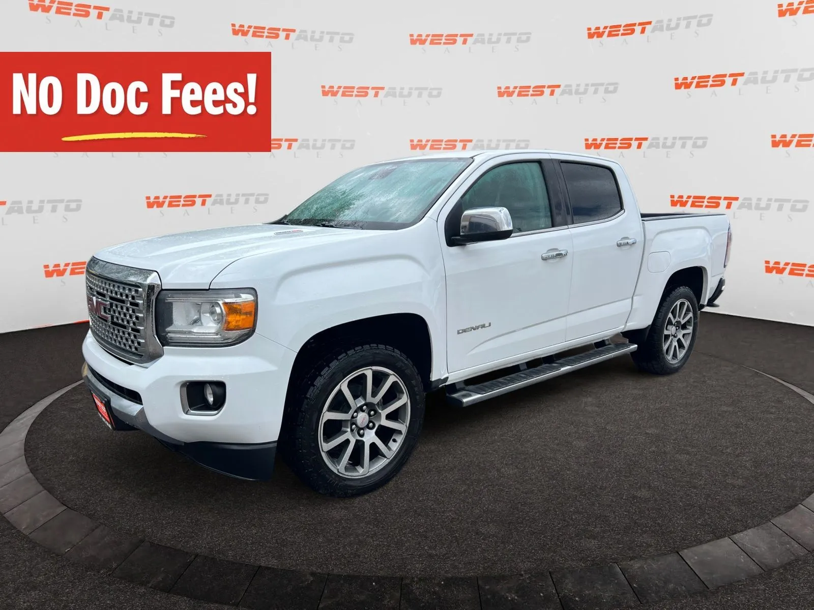 White 2018 GMC Canyon Denali for sale in West Valley City, UT
