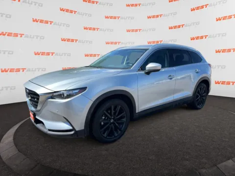 Silver 2022 Mazda CX-9 Touring Plus for sale in West Valley City, UT