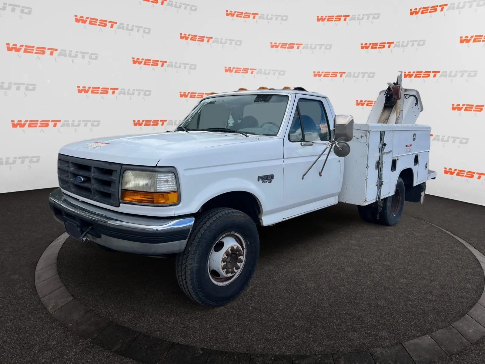 Green 1996 Ford F-450 XL for sale in West Valley City, UT