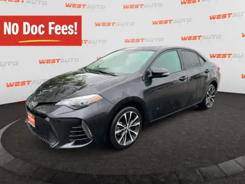 Black 2019 Toyota Corolla XSE for sale in West Valley City, UT