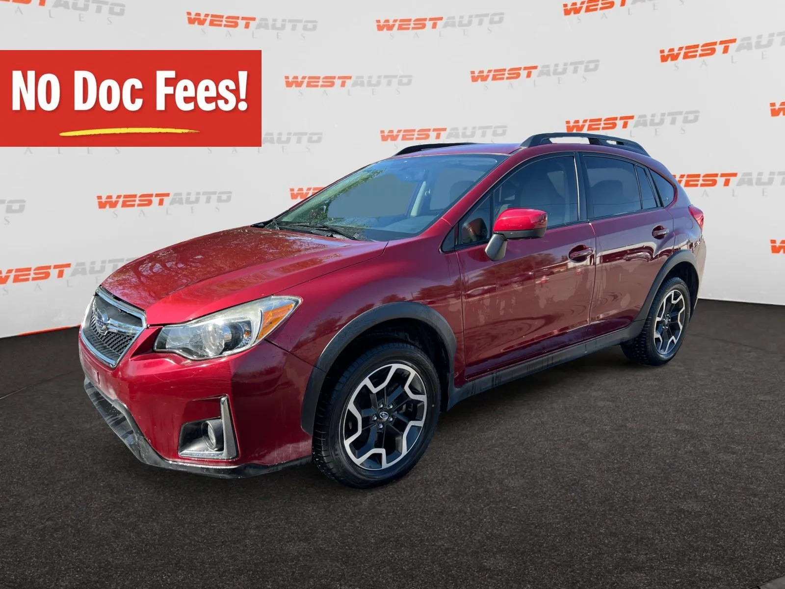 Red 2017 Subaru Crosstrek 2.0i Premium for sale in West Valley City, UT