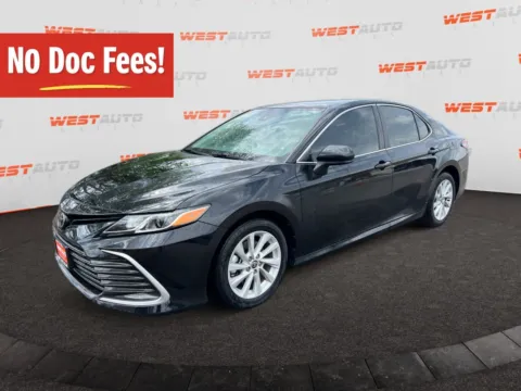 Black 2021 Toyota Camry LE for sale in West Valley City, UT
