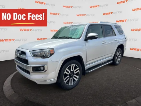 Silver 2016 Toyota 4Runner Limited for sale in West Valley City, UT