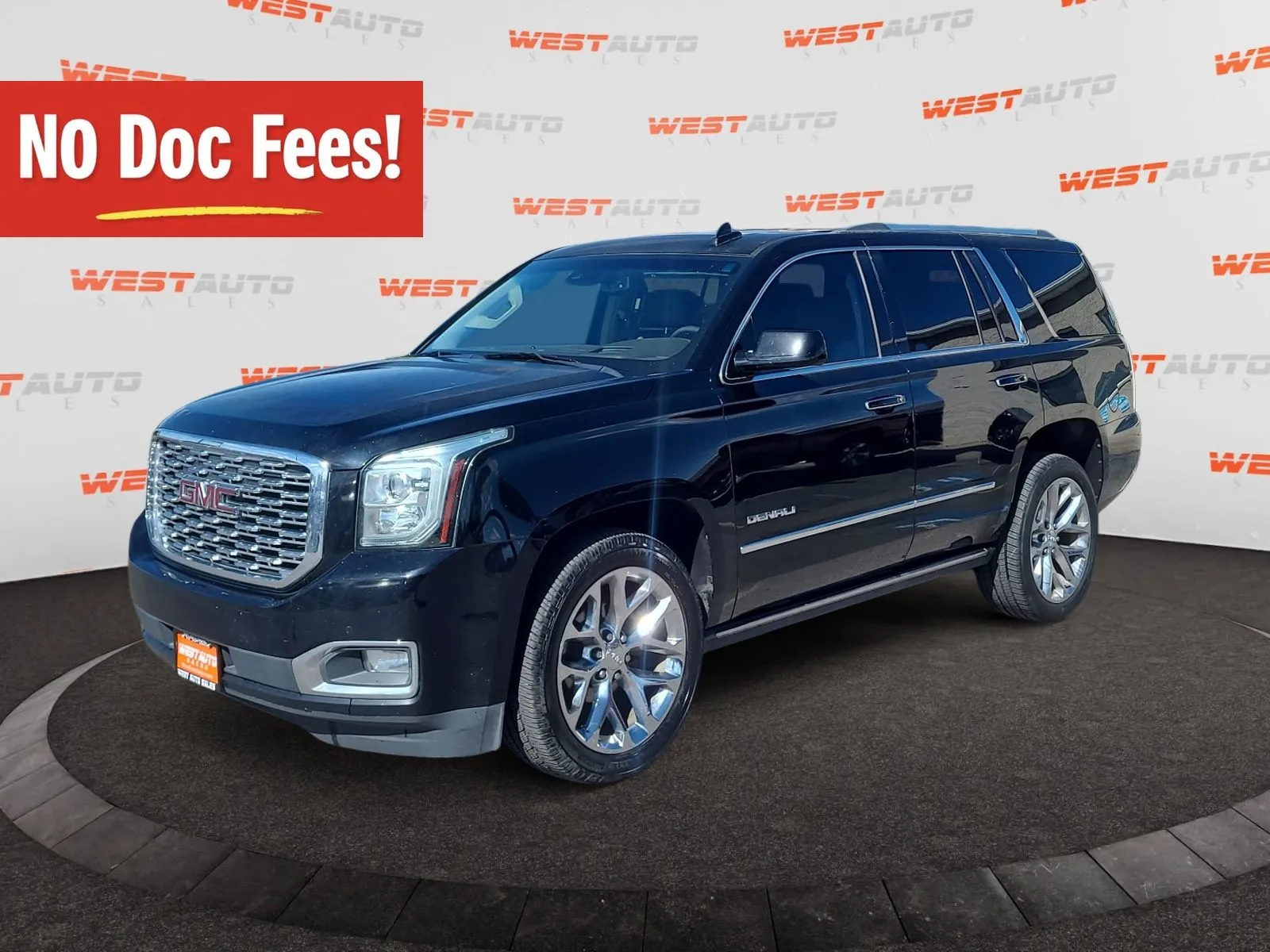 Black 2018 GMC Yukon Denali for sale in West Valley City, UT