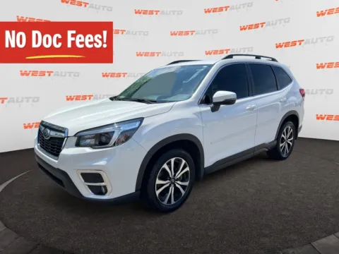 White 2021 Subaru Forester Limited for sale in West Valley City, UT
