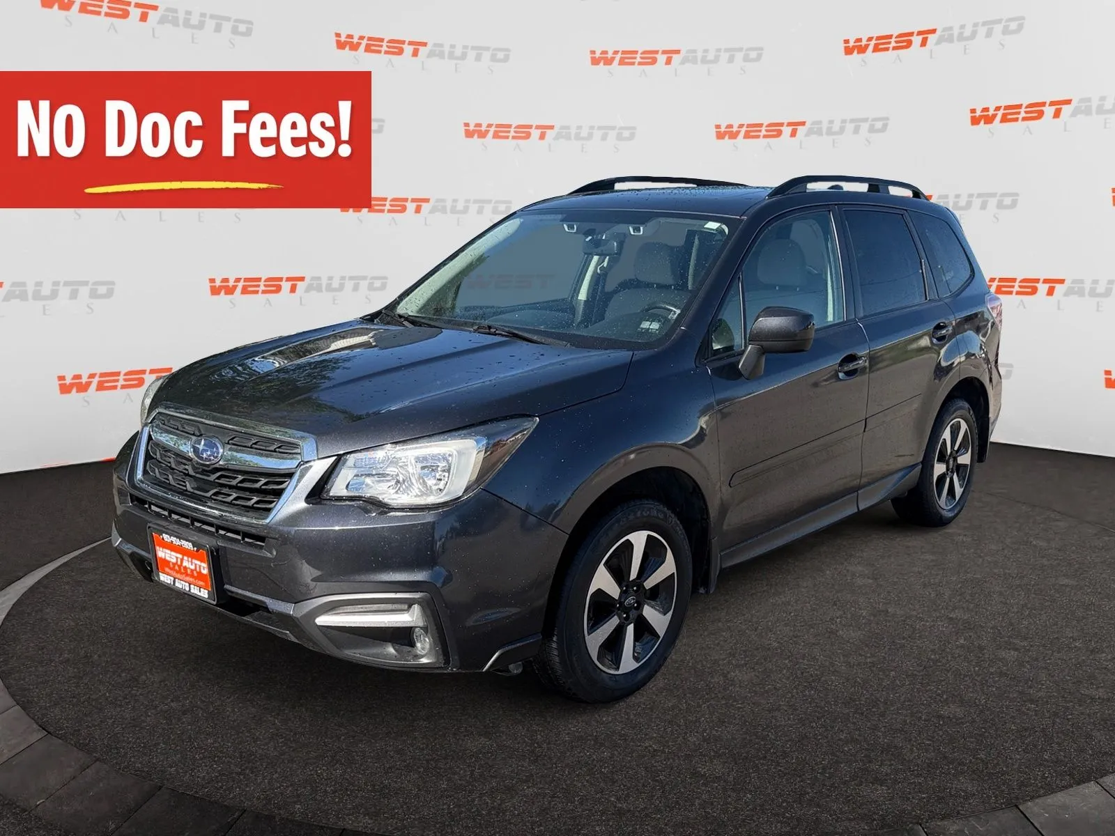 Gray 2018 Subaru Forester 2.5i Premium for sale in West Valley City, UT