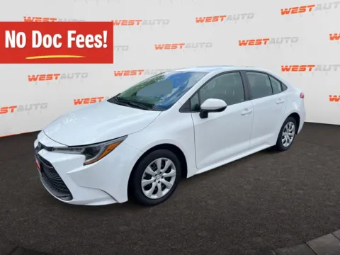 White 2024 Toyota Corolla LE for sale in West Valley City, UT
