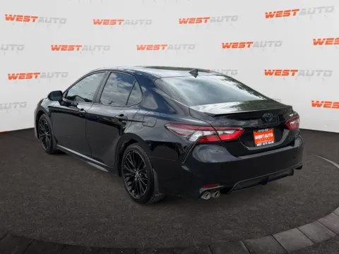 Another view of 2022 Toyota Camry Hybrid Nightshade for sale in West Valley City, UT at West Auto Sales - West Valley