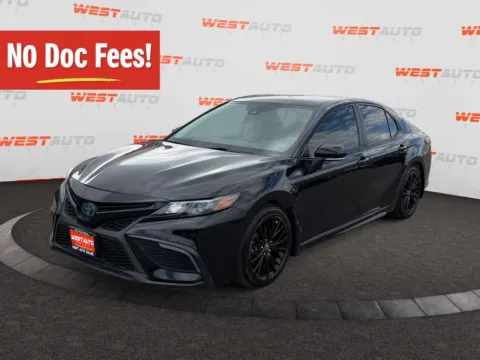 Photos of 2022 Toyota Camry Hybrid Nightshade for sale in West Valley City, UT at West Auto Sales - West Valley