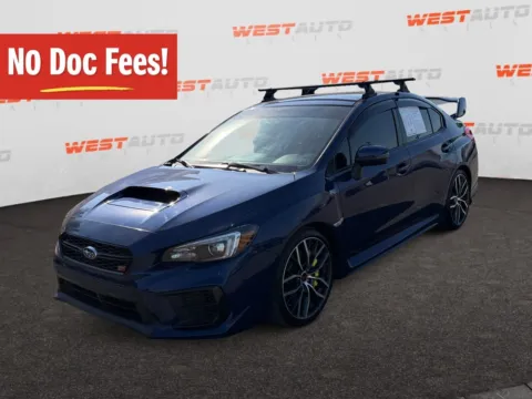 Blue 2021 Subaru WRX STi for sale in West Valley City, UT