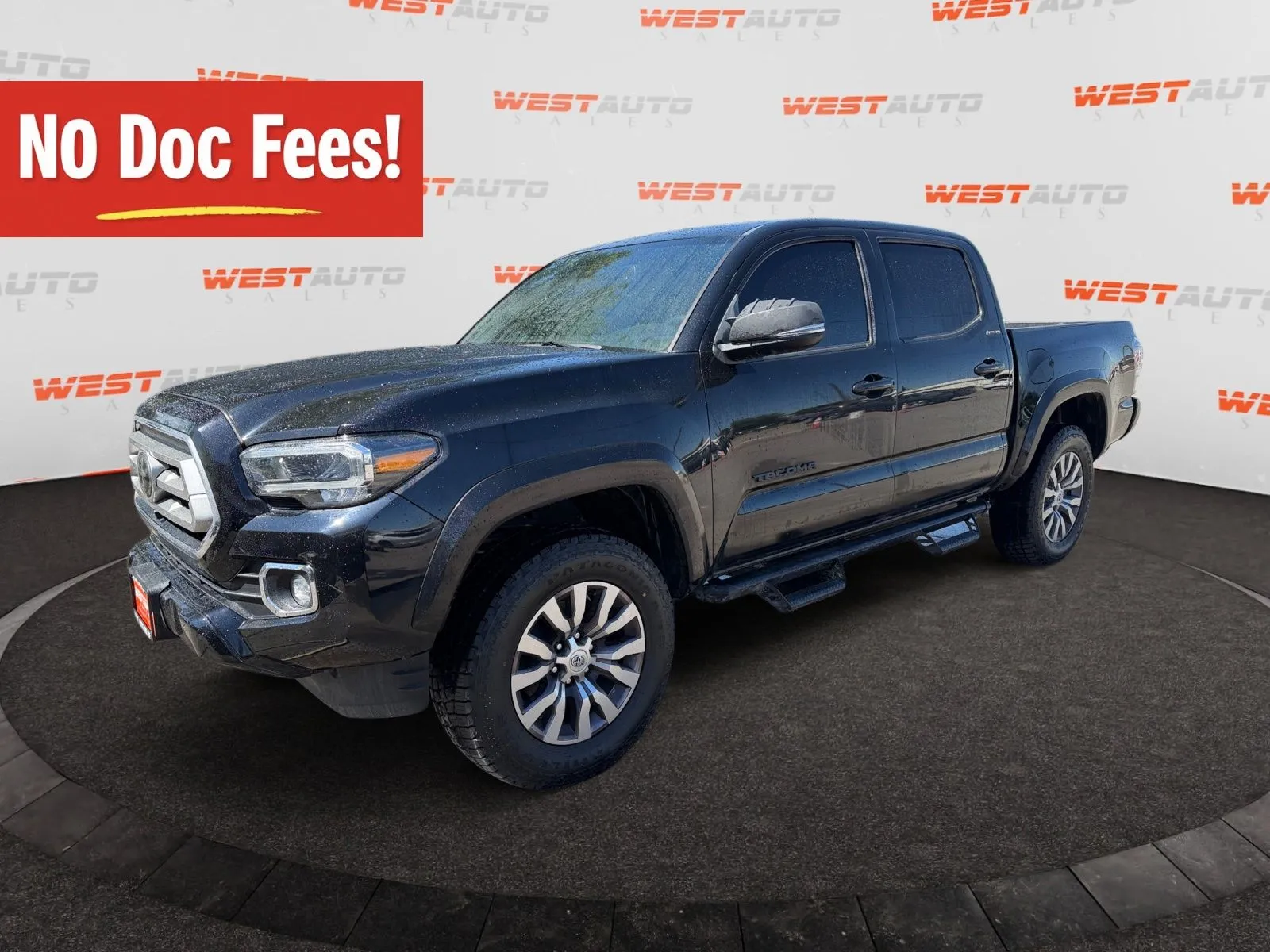 Black 2022 Toyota Tacoma Limited for sale in West Valley City, UT