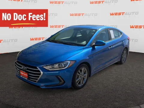 Blue 2018 Hyundai Elantra Value Edition for sale in West Valley City, UT