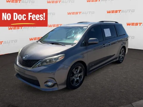 Gray 2017 Toyota Sienna SE for sale in West Valley City, UT