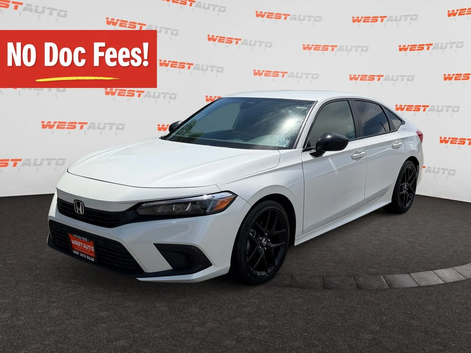 White 2024 Honda Civic Sport for sale in West Valley City, UT
