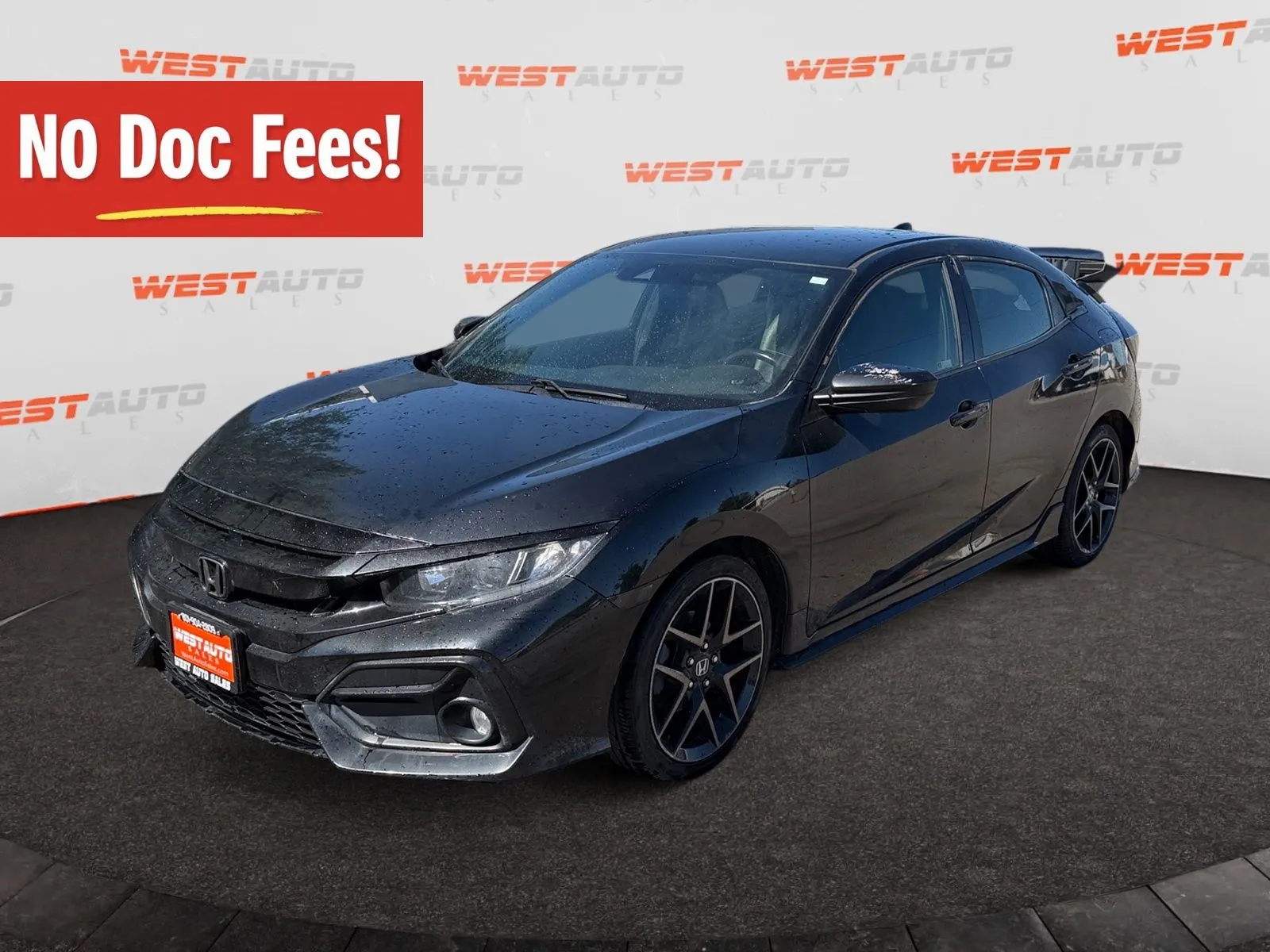 Black 2020 Honda Civic Sport for sale in West Valley City, UT