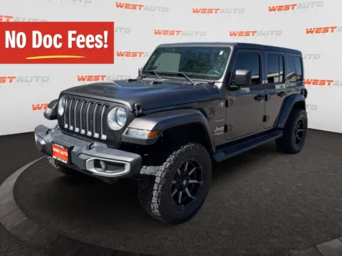 Photos of 2020 Jeep Wrangler Unlimited Sahara for sale in West Valley City, UT at West Auto Sales - West Valley