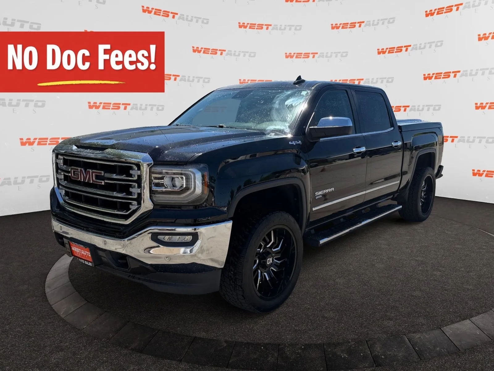 Black 2018 GMC Sierra 1500 SLT for sale in West Valley City, UT