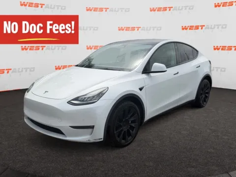 White 2021 Tesla Model Y Long Range for sale in West Valley City, UT