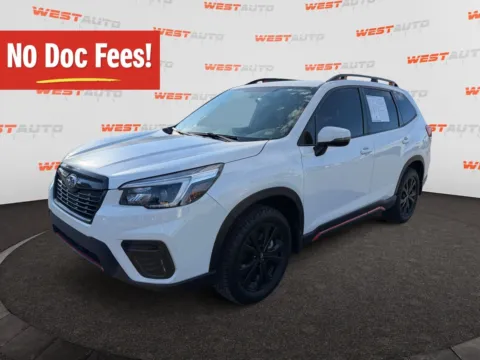 White 2021 Subaru Forester Sport for sale in West Valley City, UT