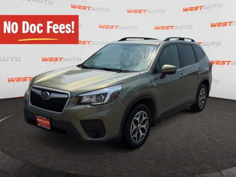 Green 2020 Subaru Forester Premium for sale in West Valley City, UT