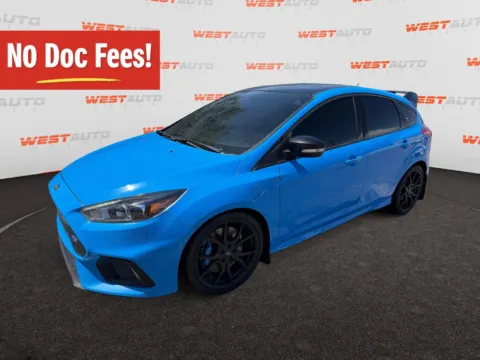 Blue 2018 Ford Focus RS for sale in West Valley City, UT