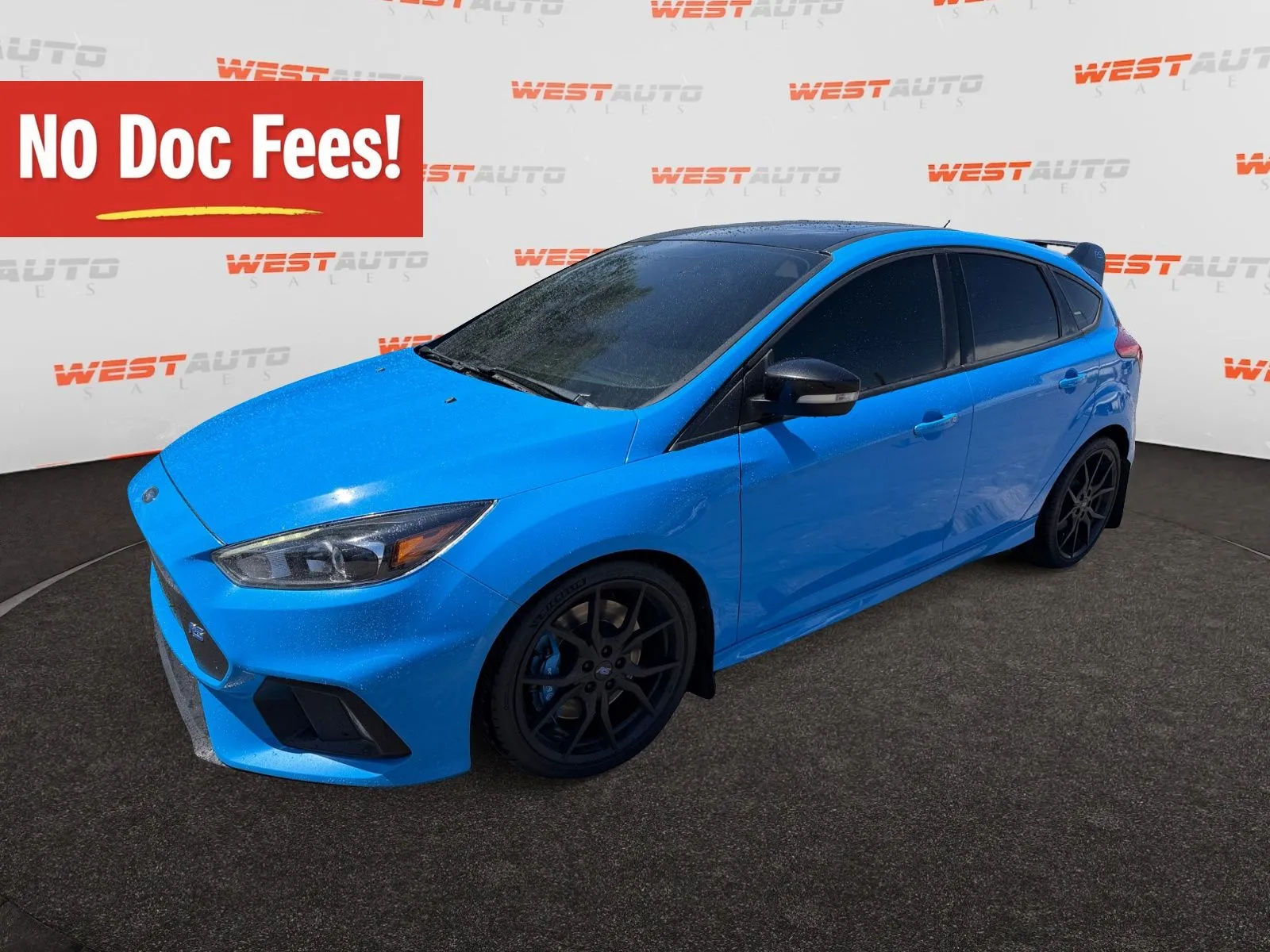 Blue 2018 Ford Focus RS for sale in West Valley City, UT