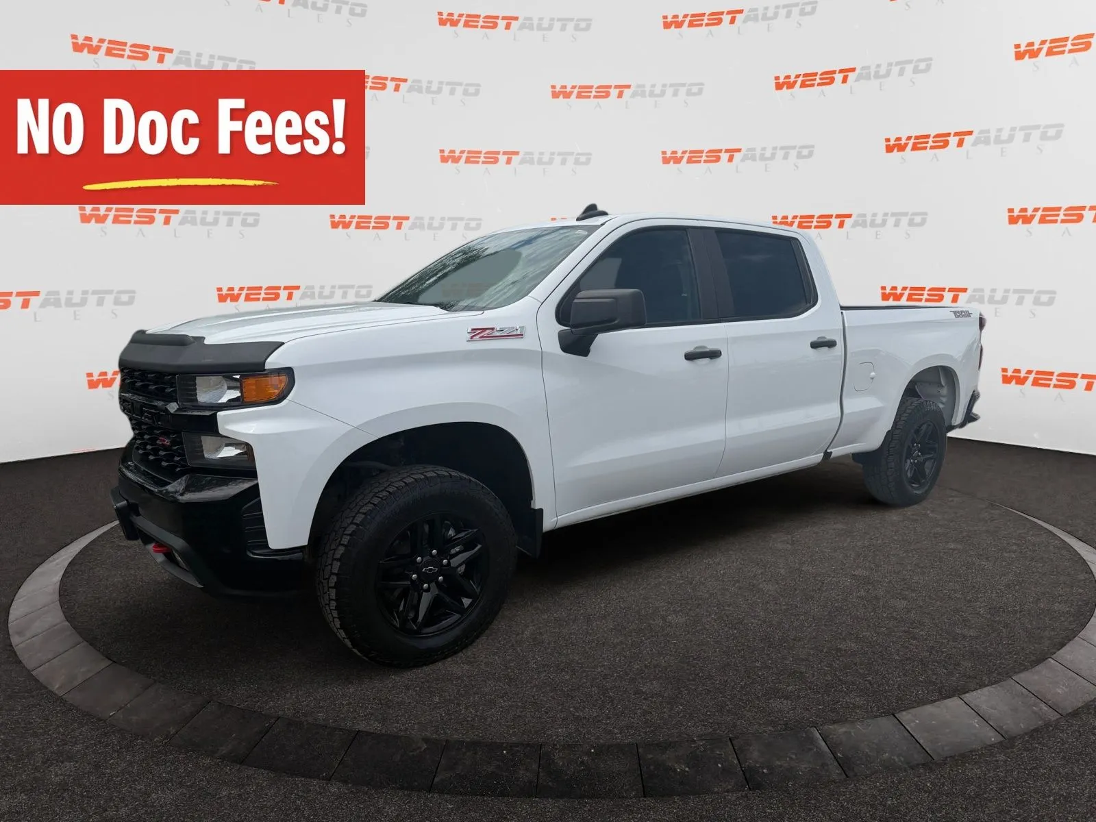 White 2021 Chevrolet Silverado 1500 Custom Trail Boss for sale in West Valley City, UT