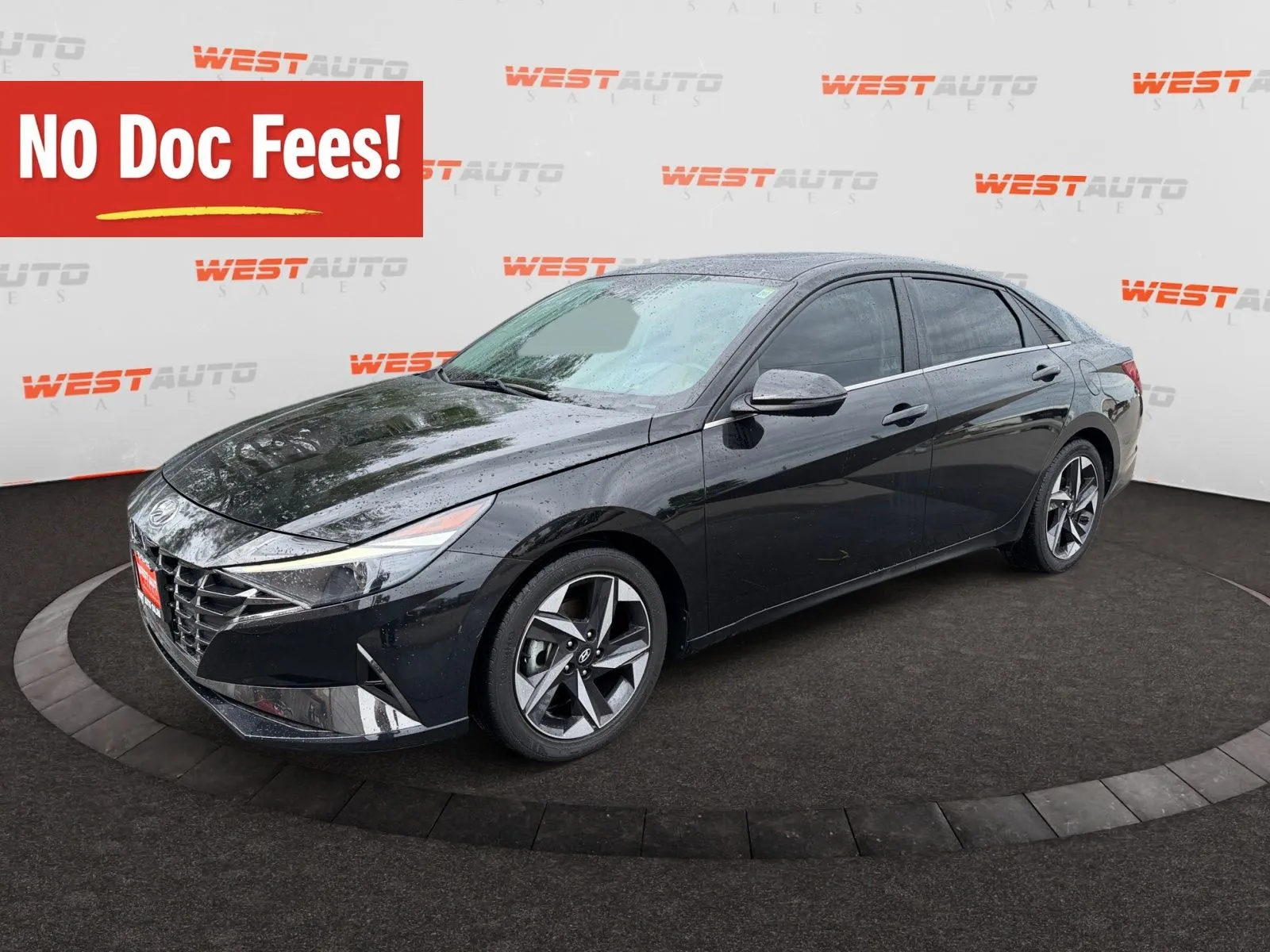 Black 2022 Hyundai Elantra SEL for sale in West Valley City, UT