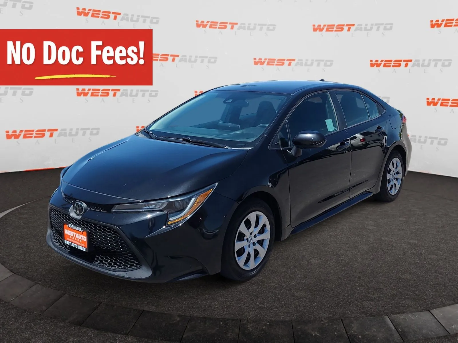 Black 2020 Toyota Corolla LE for sale in West Valley City, UT