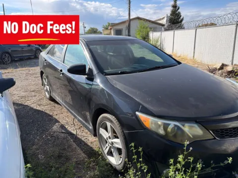 Black 2012 Toyota Camry SE for sale in West Valley City, UT