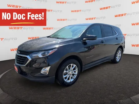 Black 2021 Chevrolet Equinox LT for sale in West Valley City, UT