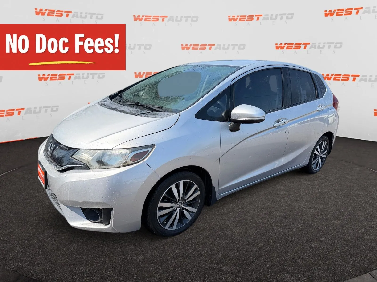 Silver 2016 Honda Fit EX for sale in West Valley City, UT