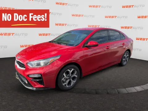 Red 2019 Kia Forte LXS for sale in West Valley City, UT