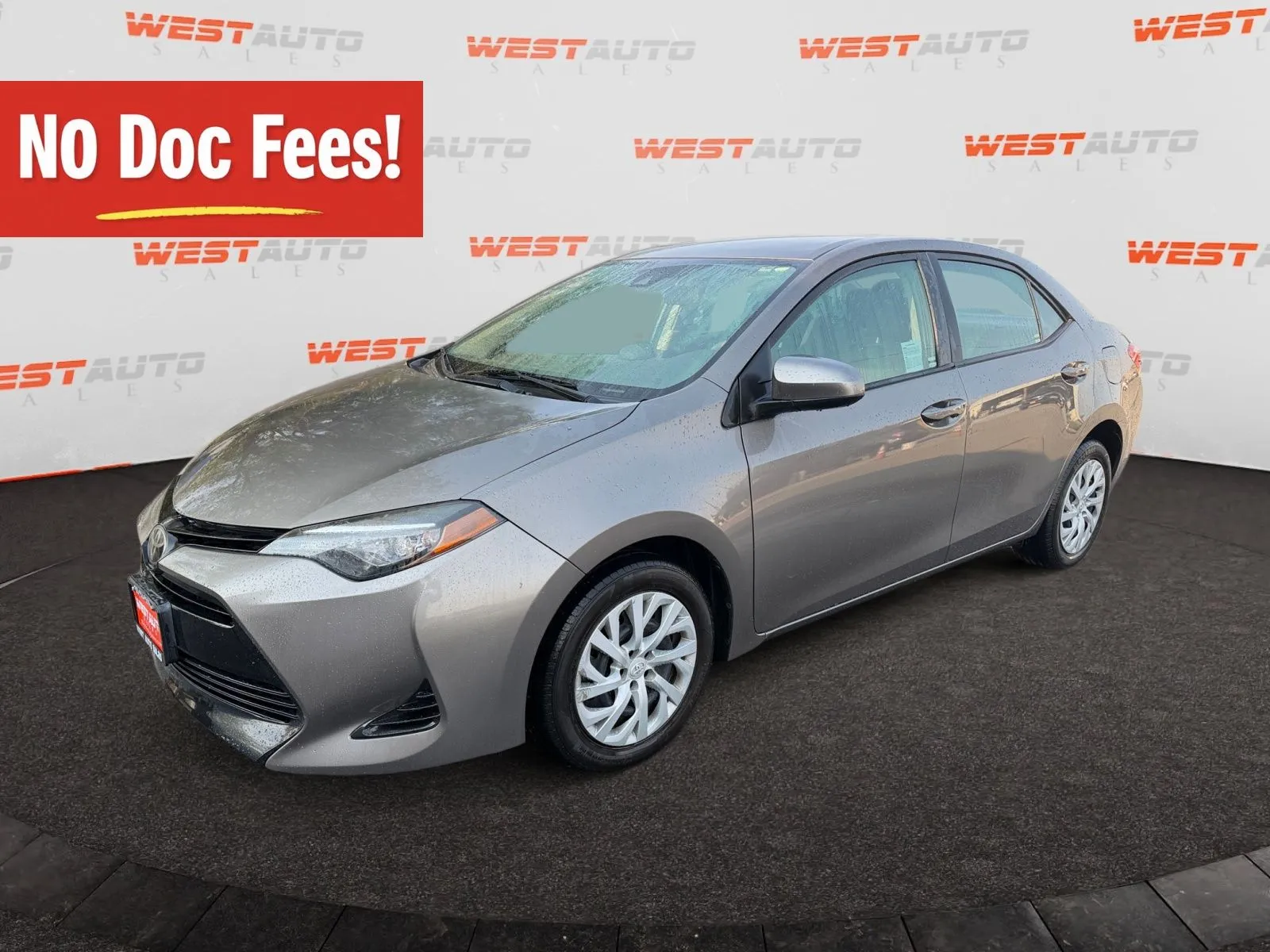 Gray 2017 Toyota Corolla LE for sale in West Valley City, UT