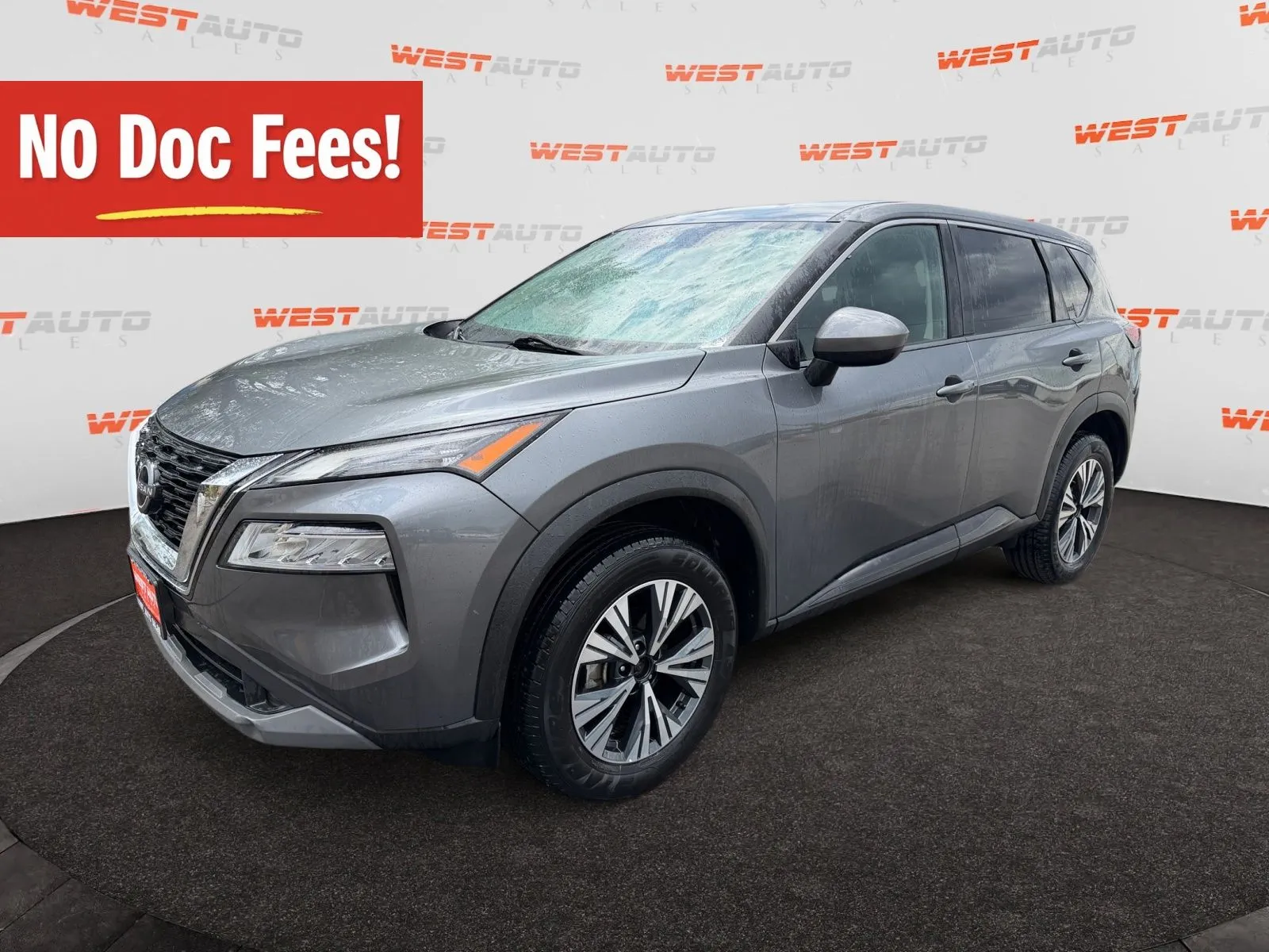 Gray 2023 Nissan Rogue SV for sale in West Valley City, UT