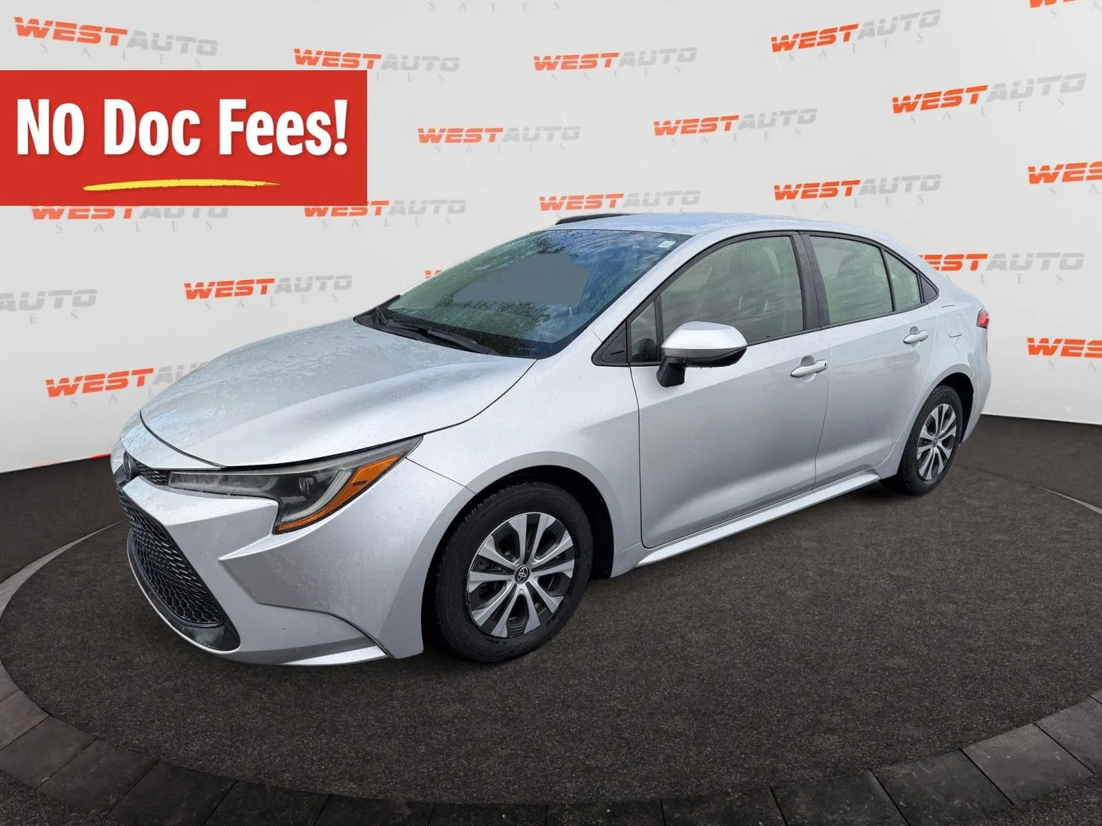 Silver 2021 Toyota Corolla Hybrid LE for sale in West Valley City, UT