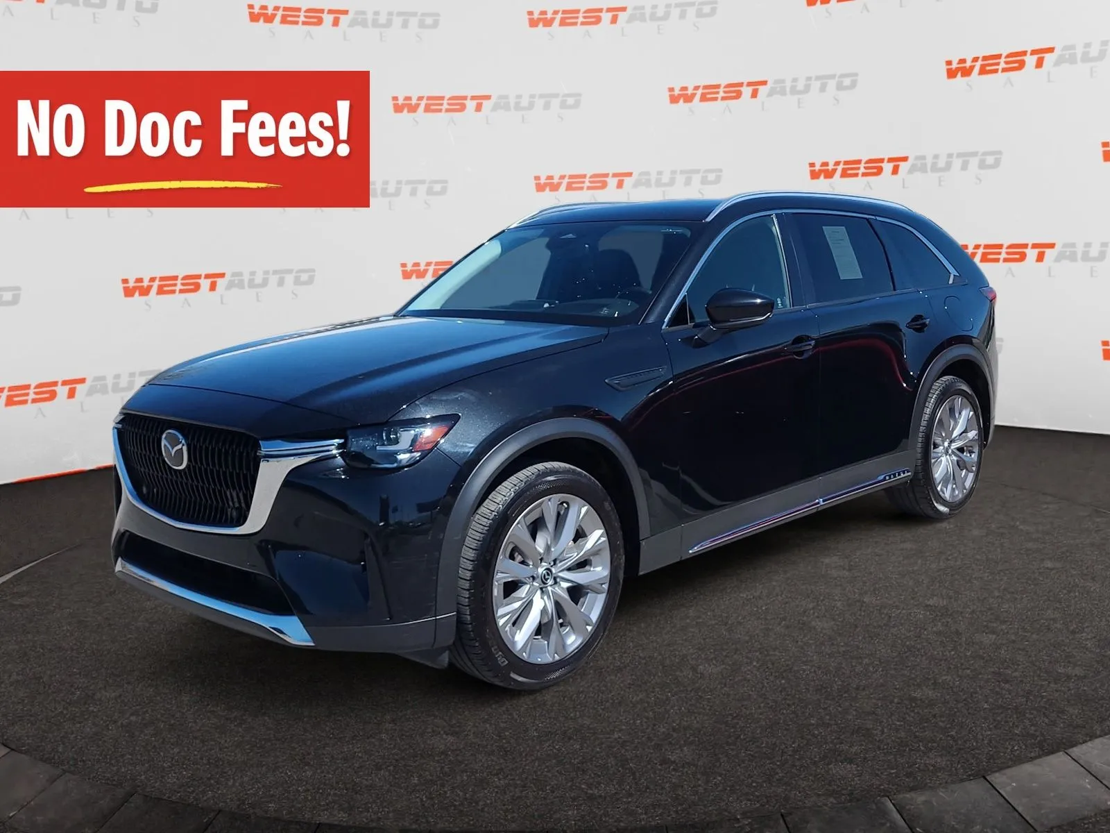 Black 2024 Mazda CX-90 3.3 Turbo Premium for sale in West Valley City, UT