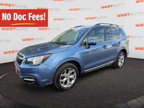 Blue 2018 Subaru Forester 2.5i Touring for sale in West Valley City, UT