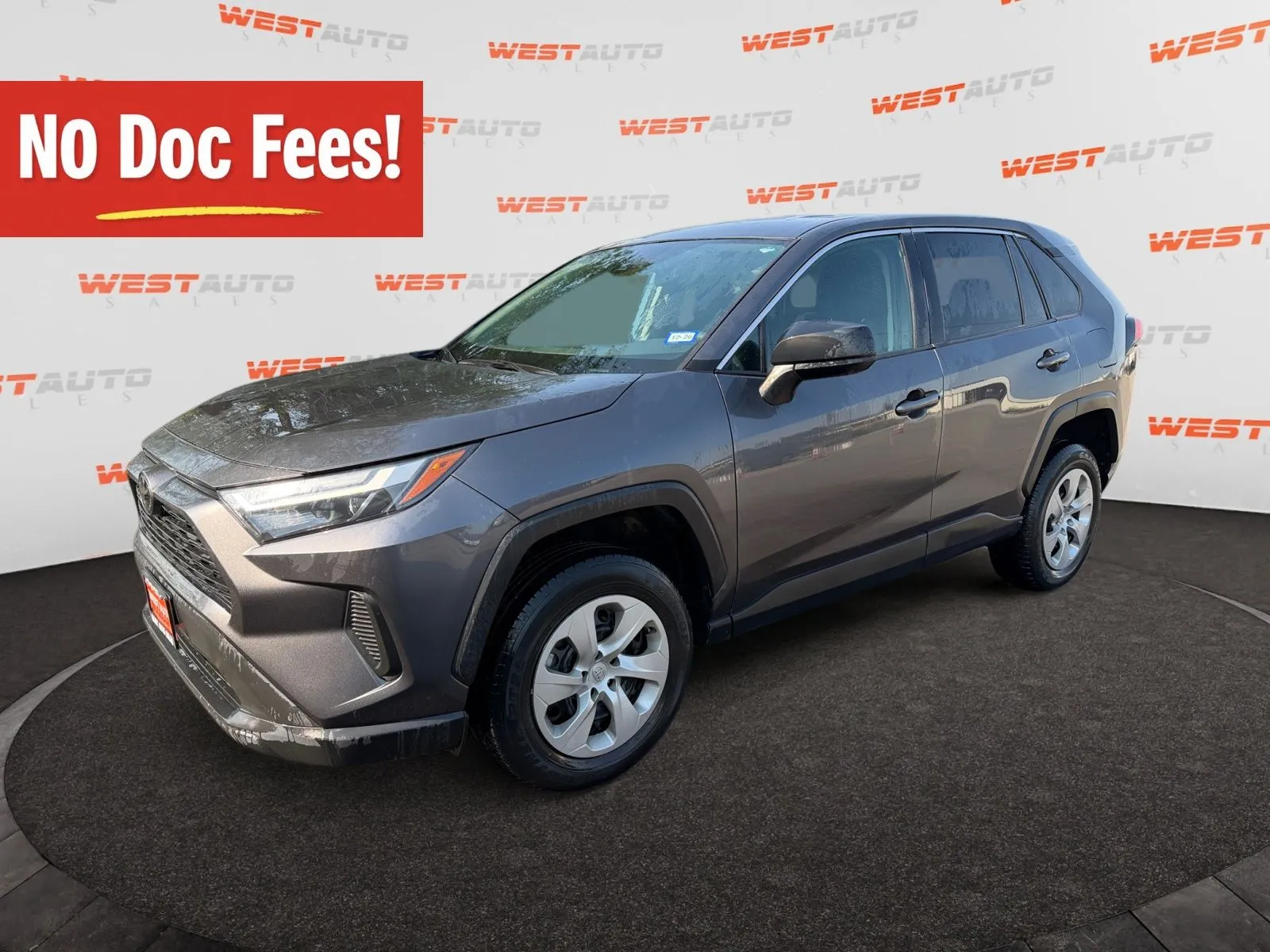 Gray 2023 Toyota RAV4 LE for sale in West Valley City, UT