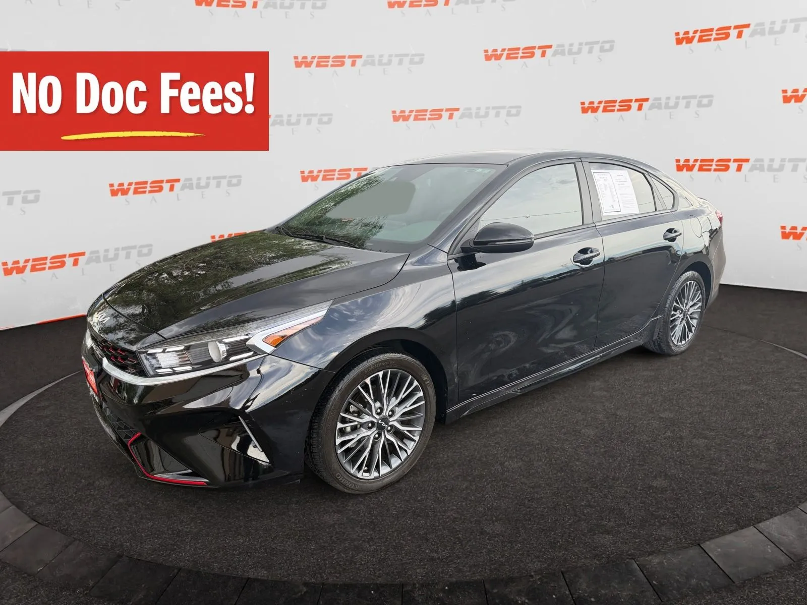 Black 2023 Kia Forte GT-Line for sale in West Valley City, UT