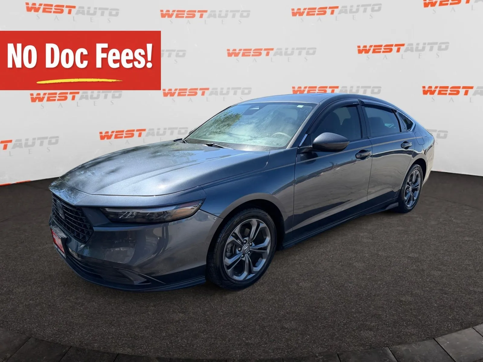 Black 2023 Honda Accord EX for sale in West Valley City, UT