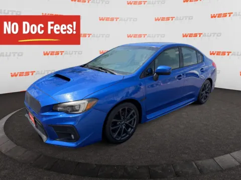 Blue 2018 Subaru WRX Limited for sale in West Valley City, UT
