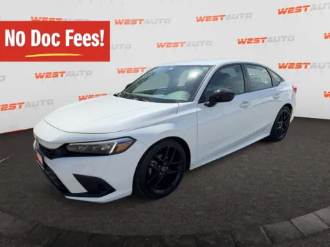 White 2024 Honda Civic Sport for sale in West Valley City, UT