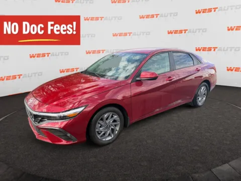 Red 2024 Hyundai Elantra SEL for sale in West Valley City, UT