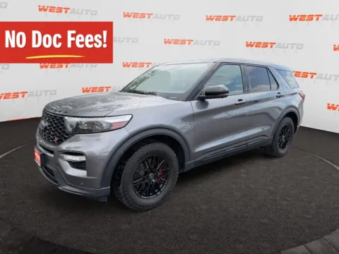 Gray 2021 Ford Explorer ST for sale in West Valley City, UT