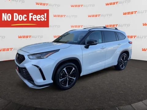 White 2022 Toyota Highlander XSE for sale in West Valley City, UT